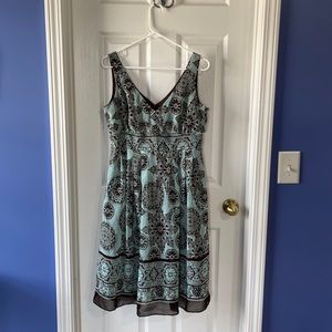 R&M Richards dress with full lining, Size 10